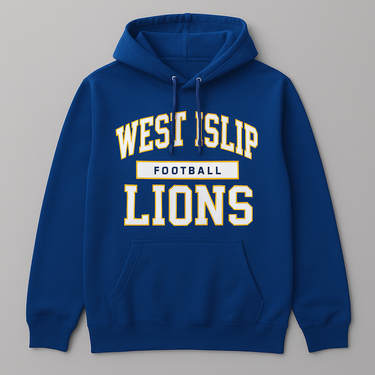 West Islip Lions Football Premium Hoodie